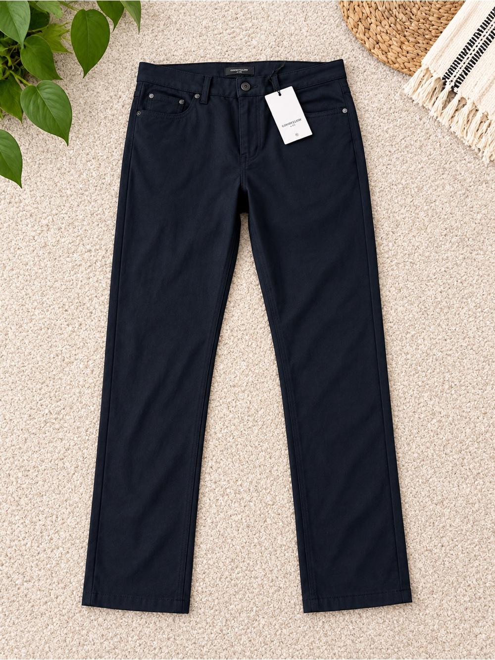 Levi's Black Straight-Leg Jeans